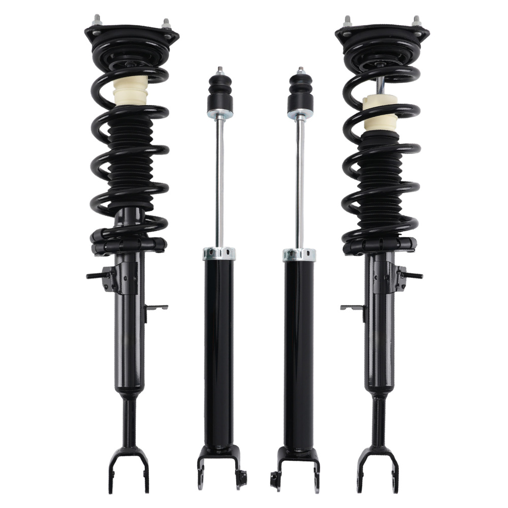Rear Front Complete Struts w/Coil Springs compatible for INFINITI G35 2003-2006 RWD Coupe