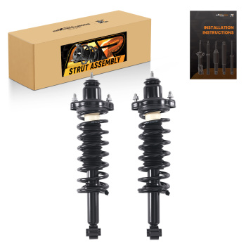 2x Quick Complete Rear Strut Spring Assembly compatible for Mitsubishi Lancer 2008 – 2010