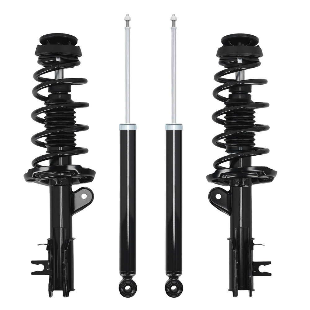 Front and Rear Complete Strut Coil Spring Shock Absorbers compatible for Chevy Trax 2013-22