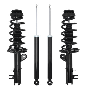 Front and Rear Complete Strut Coil Spring Shock Absorbers compatible for Chevy Trax 2013-22