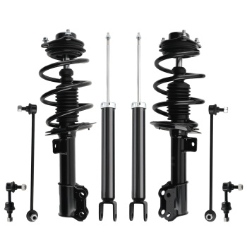 Front + Rear Complete Strut Sway Bar Links compatible for HYUNDAI SONATA 2011 172586