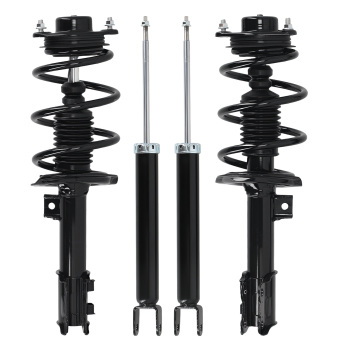 4pcs Front Rear Complete Struts w/ Coil Springs compatible for Hyundai Sonata 2.4L 2011
