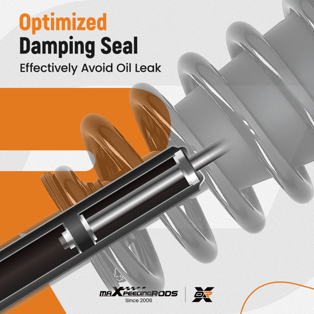 Front Strut w/Spring compatible for Chevy Suburban Tahoe Avalanche compatible for GMC Sierra 1500 compatible for Yukon XL