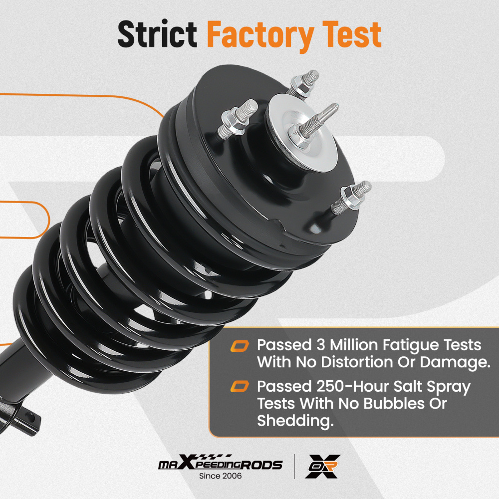 Suspension Front Struts Pair for 2014-2018 compatible for Chevy GMC Silverado Sierra 1500 4WD