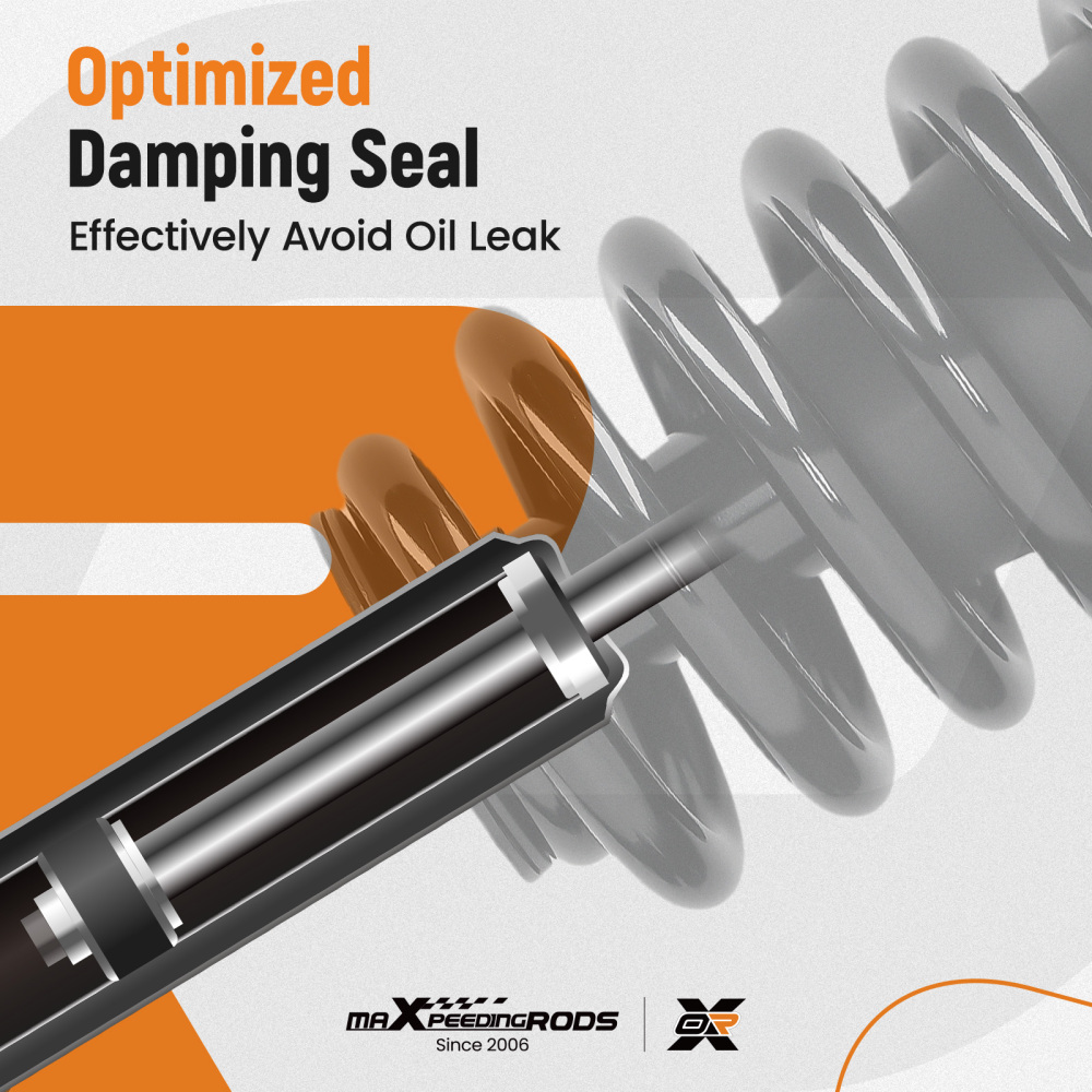 Suspension Front Struts Pair for 2014-2018 compatible for Chevy GMC Silverado Sierra 1500 4WD