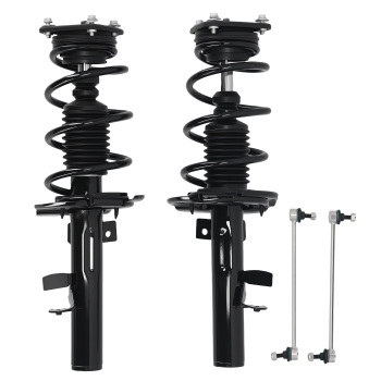 Front Strut Spring Sway Bar End Link Assembly compatible for FORD FOCUS 2013-2018