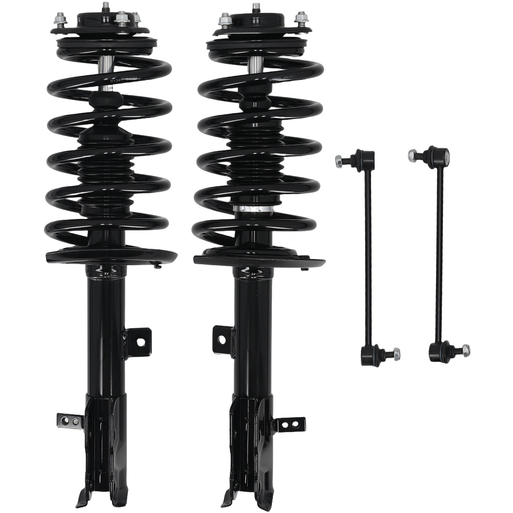 Suspension Front Struts w/ Sway Bar End Links compatible for Jeep Patriot 2011-2017 compatible for FWD
