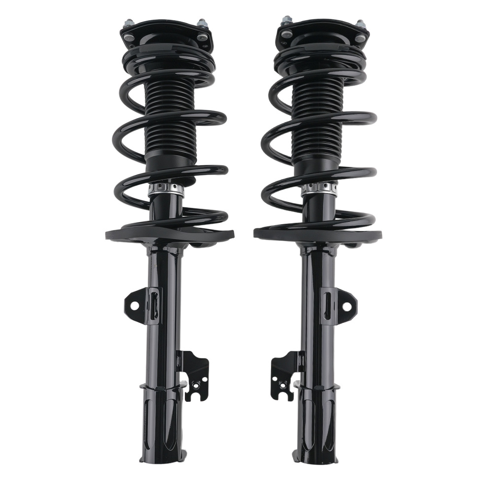 8x Front Rear Struts Coil Springs Sway Bars for 2008-2011 compatible for Toyota Highlander FWD