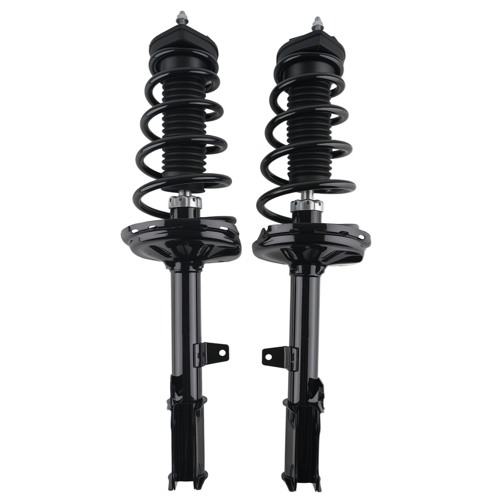 8x Front Rear Struts Coil Springs Sway Bars for 2008-2011 compatible for Toyota Highlander FWD