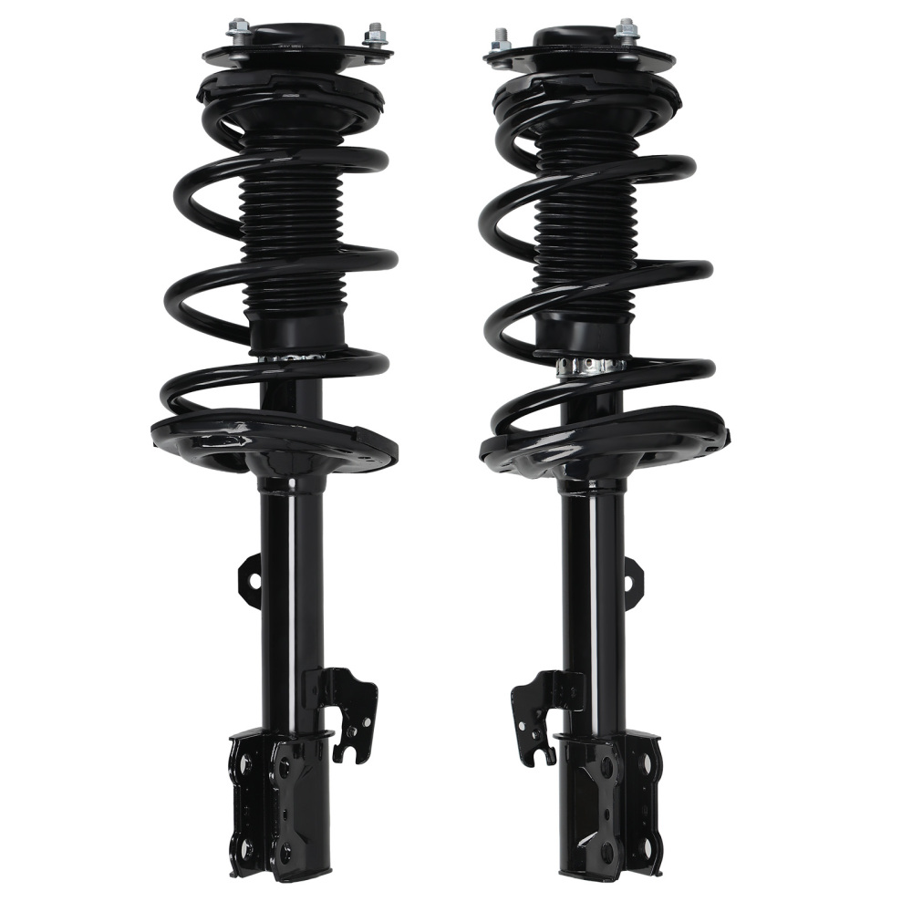 Front Rear Struts w/Coil Springs Assembly for 2008 - 2011 compatible for Toyota Highlander FWD