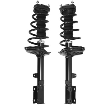 Front Rear Struts w/Coil Springs Assembly for 2008 - 2011 compatible for Toyota Highlander FWD