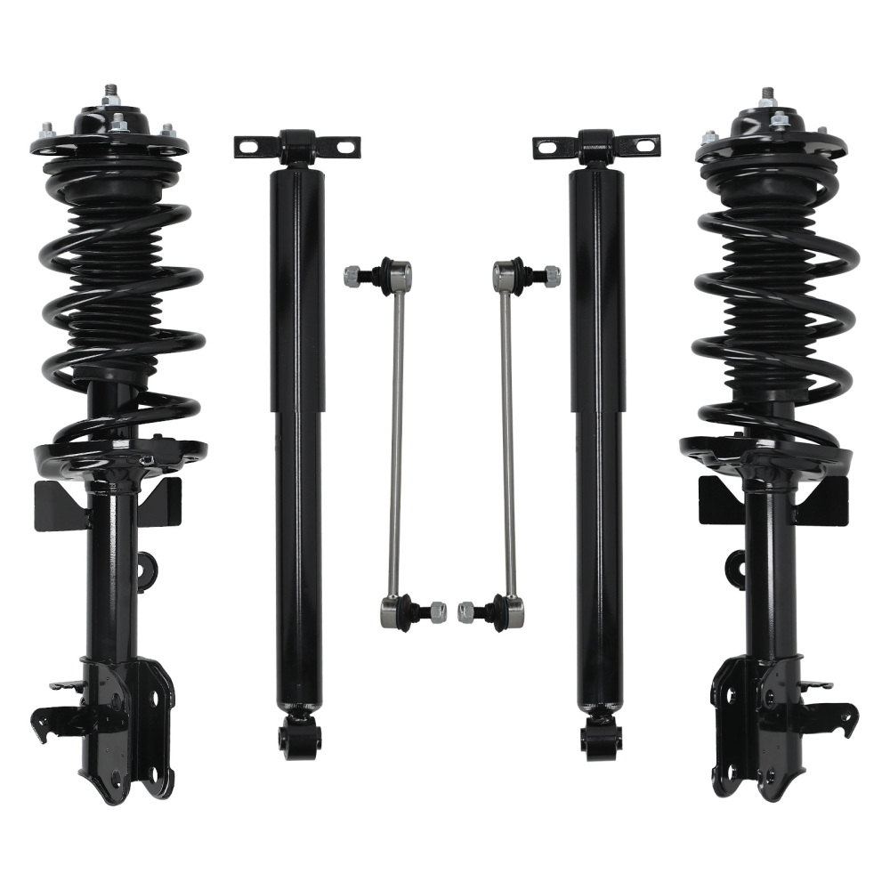 Front Rear Struts Coil Spring Sway Bars for 2013 2014 2015 - 2017 compatible for Honda Odyssey