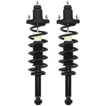2x Quick Complete Rear Strut w/ Coil Spring compatible for Dodge Journey 2009-2010