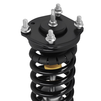 2pcs Front Left + Right Strut Spring compatible for Jeep Grand Cherokee 2005-2010 RWD