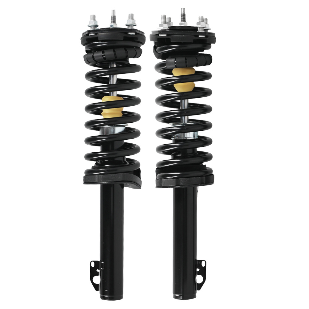 2pcs Front Left + Right Strut Spring compatible for Jeep Grand Cherokee 2005-2010 RWD
