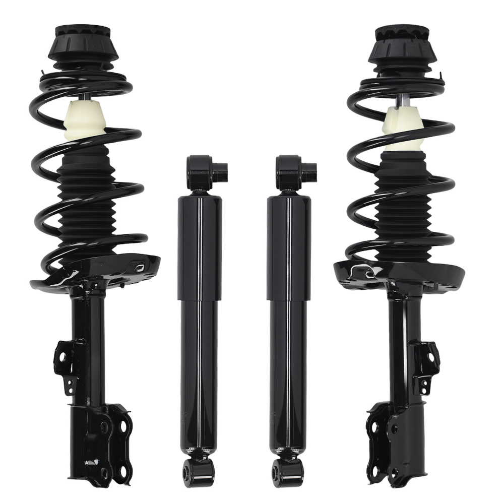 Front Rear Complete Struts w/ Coil Springs compatible for Kia Soul 2010 - 2013 172968