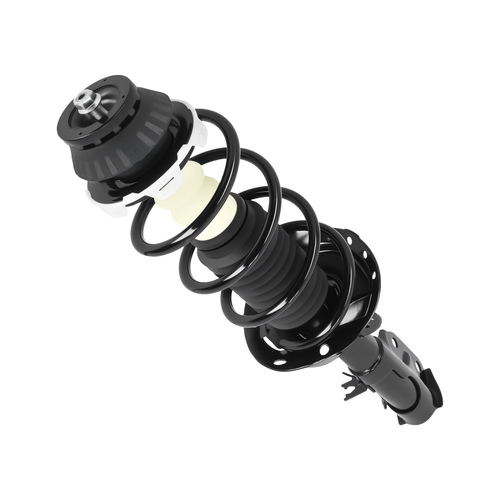 Set 4 Front Complete Strut w/ Coil Spring Rear Shock Kit For 2009-2013 compatible for Honda Fit