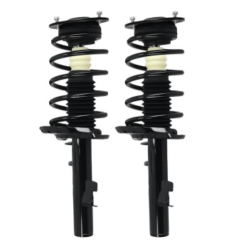 Pair Front Complete Struts w/Coil Springs compatible for VOLVO S80 2007 – 2016 V70 08-10