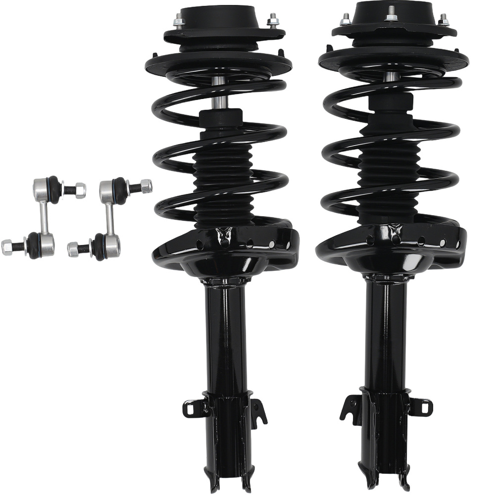 Front Complete Struts Coil SpringSway Bar Links compatible for Subaru Legacy 2010-2012