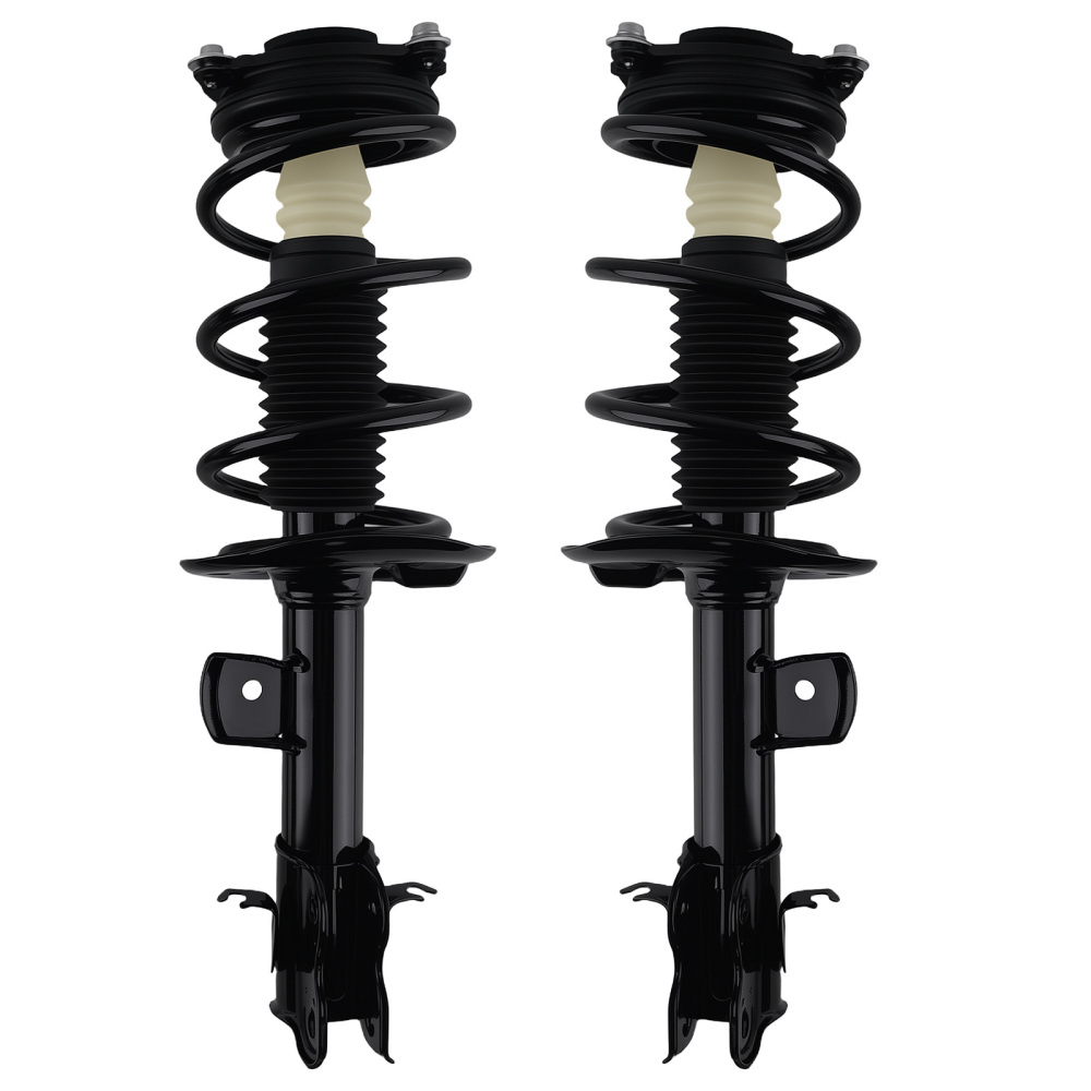 Pair Front Complete Struts w/Coil Springs compatible for Nissan Juke AWD 2011-2017