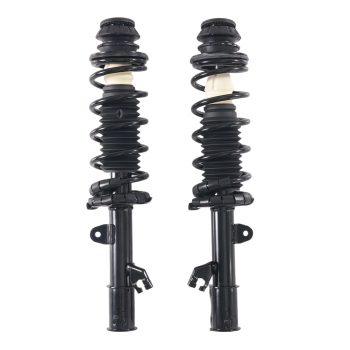 Front Struts Springs Rear Shock Absorbers Sway Bars Kit compatible for Nissan Versa Note