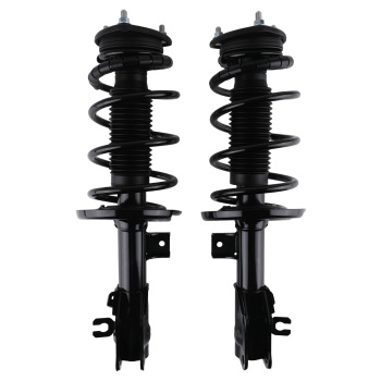 2pcs Front Left + Right Strut Spring compatible for MAZDA 6 2014 2015 2016 2017 2.5L