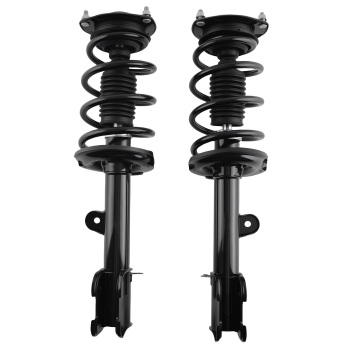 2pcs Front Left + Right Strut Spring compatible for Kia Sorento 2011 2012 2013 2.4L 3.5L