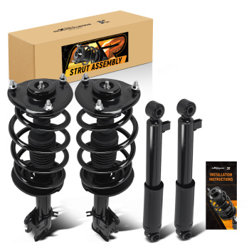 Suspension Rear Front Struts Assembly compatible for Hyundai Santa Fe 2010-2012 2.4L 3.5L