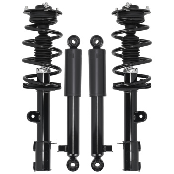 Suspension Rear Front Struts Assembly compatible for Hyundai Santa Fe 2010-2012 2.4L 3.5L