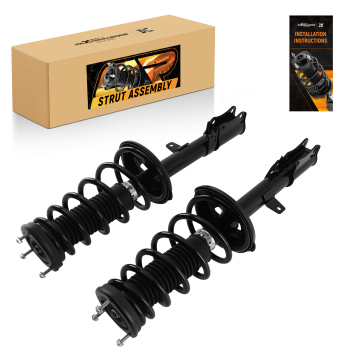 MaXpeedingrods Rear Pair Complete Struts w/ Spring for 1999-2003 compatible for Lexus RX300 compatible for FWD