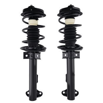 Rear Front Complete Struts w/Coil Springs compatible for Mercedes-Benz C230 2008-2009 RWD