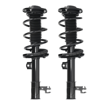 Front StrutsRear Shock w/ Coil Spring Assembly compatible for Saab 9-3 2003-2005 L4 2.0L