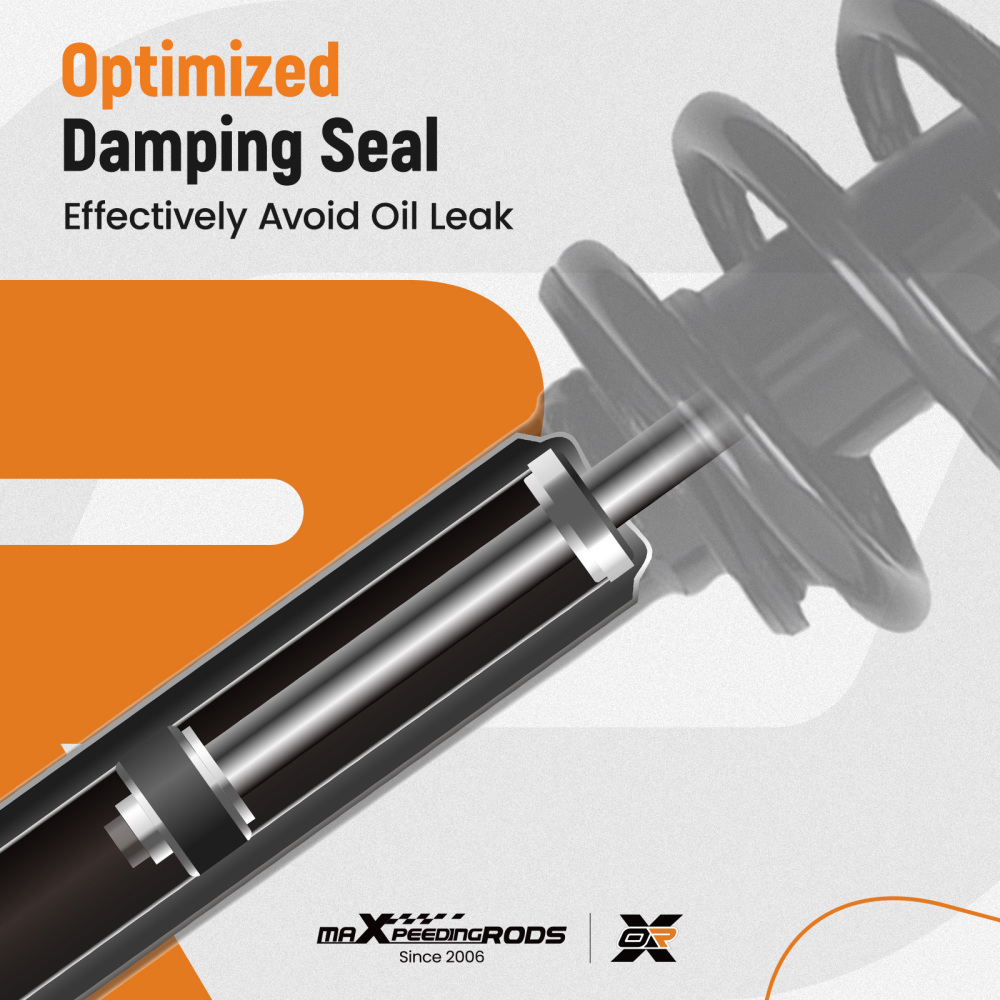 MaXpeedingrods Front Struts + Control Arms compatible for Dodge Durango 2011-2015 911304