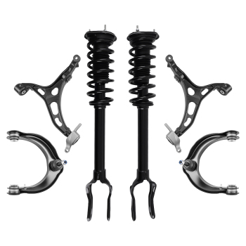 Front Struts Coil Springs + Lower Control Arms compatible for Jeep Grand Cheroke 11-15