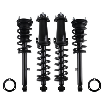 Front Rear Complete StrutCoil Springs Kit for 2006-2013 compatible for Lexus IS250 IS350 RWD