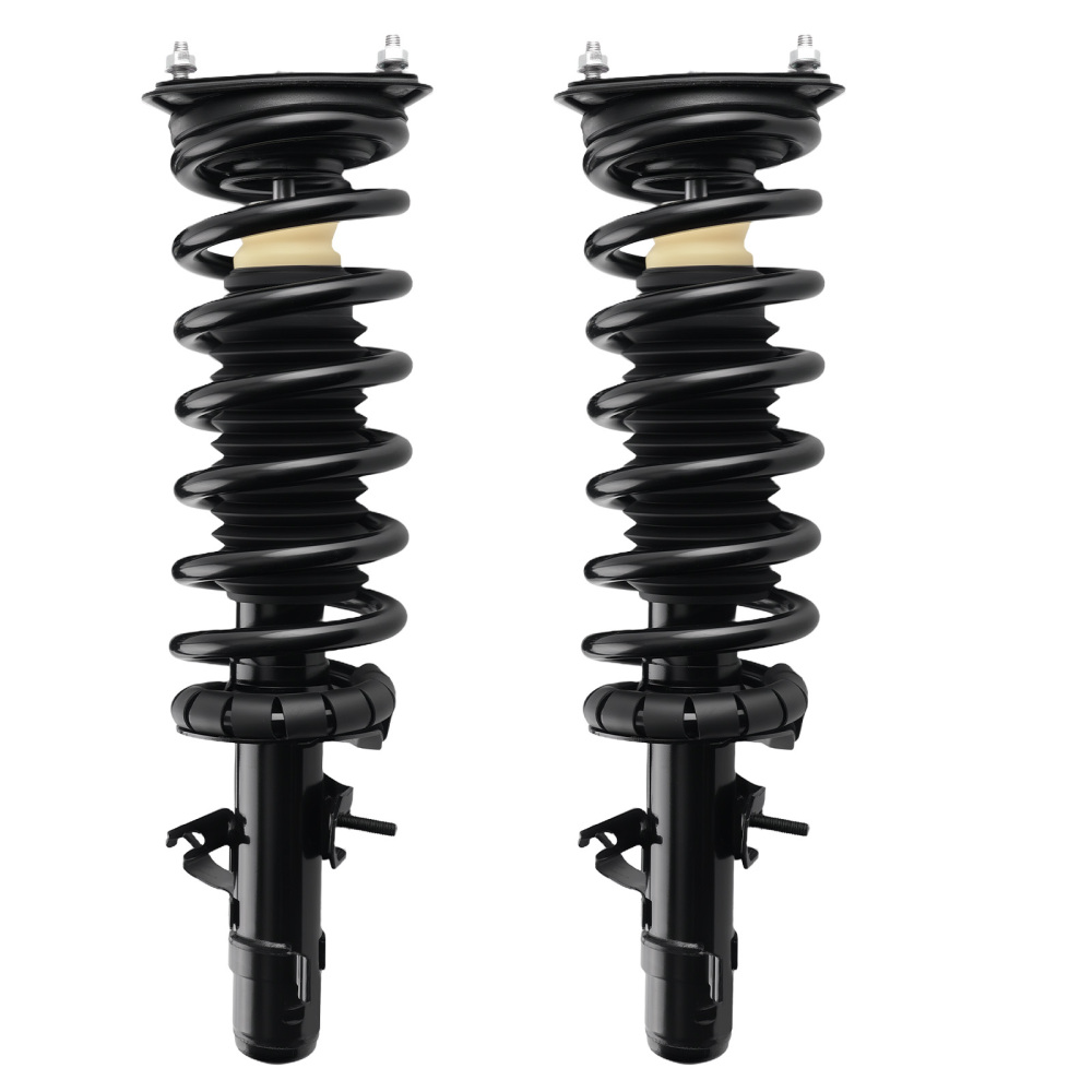 Pair Front Complete Struts w/Coil Springs compatible for Infiniti G35 2004 - 2006 AWD NEW