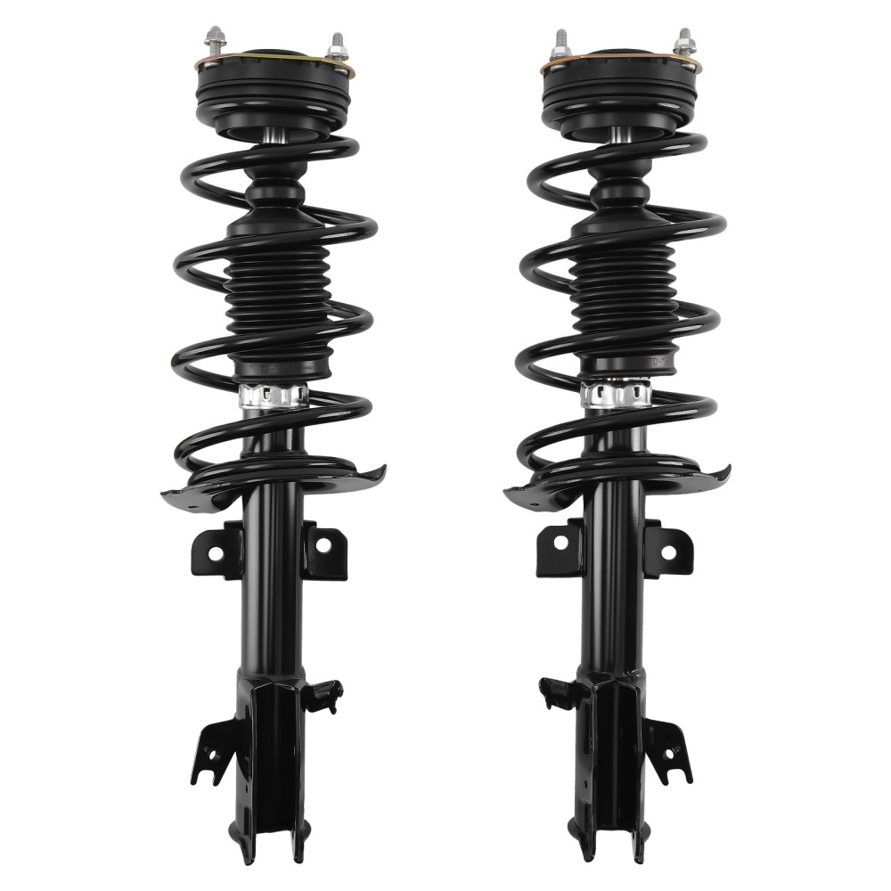 2pcs Front Struts Shock Coil Spring Assembly compatible for Mazda 2 2011 - 2014 172545