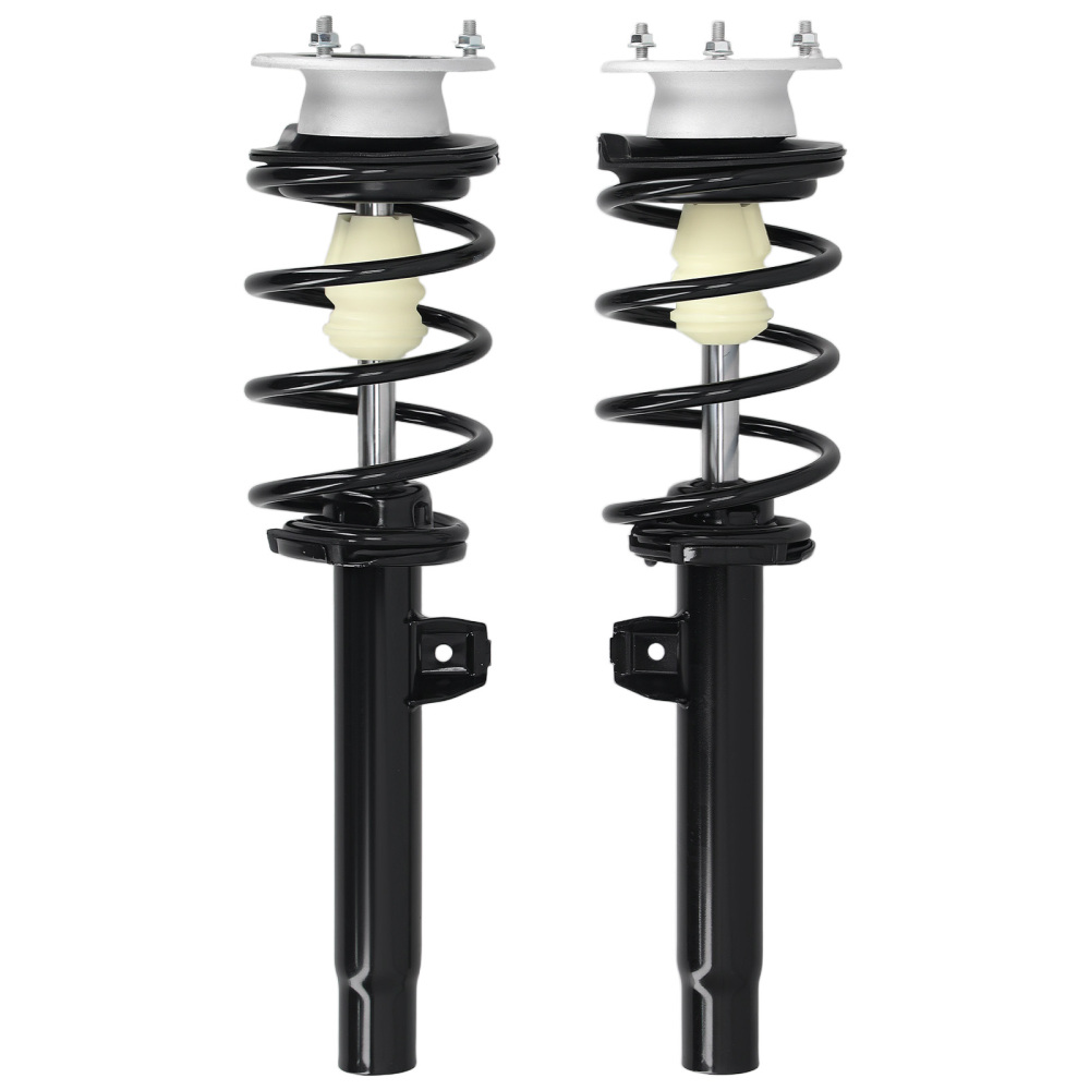 Rear Front Complete Struts w/Coil Springs compatible for BMW 128i 2008-2013 172314