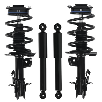 Complete Front Struts Coil SpringRear Shocks For 2013-2020 compatible for Nissan NV200 S/SV