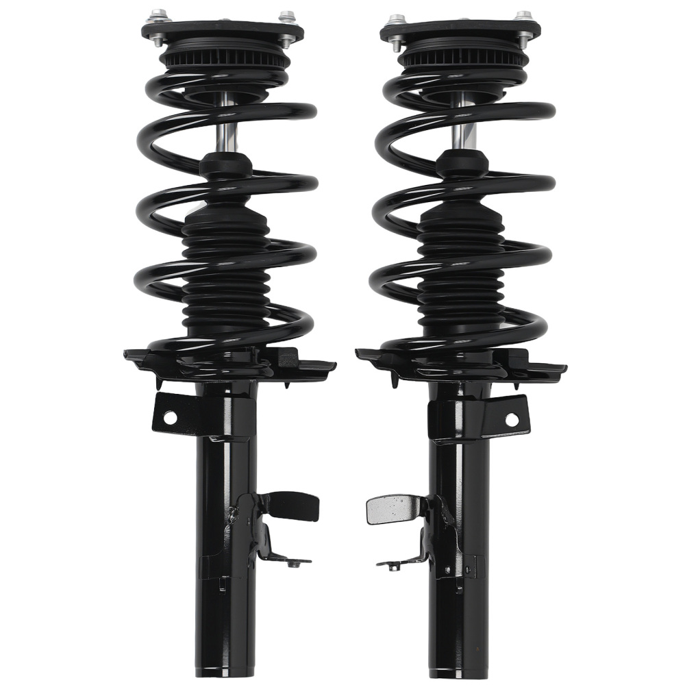2x Complete Front Struts ShockCoil Springs compatible for Ford Transit Connect 2014-2016