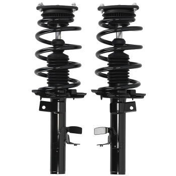 2x Complete Front Struts ShockCoil Springs compatible for Ford Transit Connect 2014-2016