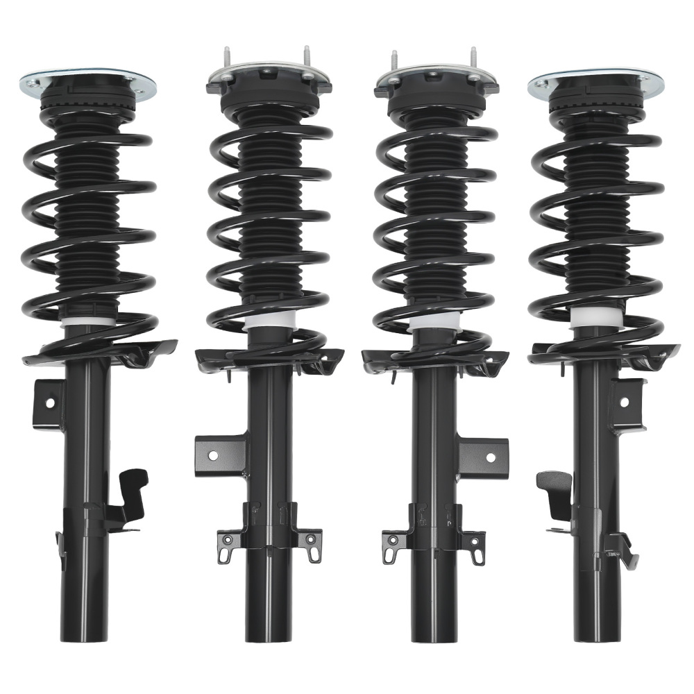 Full Set Front Rear Shock Absorbers Struts Assembly compatible for Land Rover LR2 2008-2015