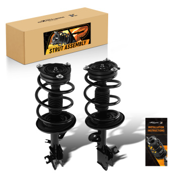2x Complete Front Struts ShockCoil Springs Assembly compatible for Nissan Quest 11-17