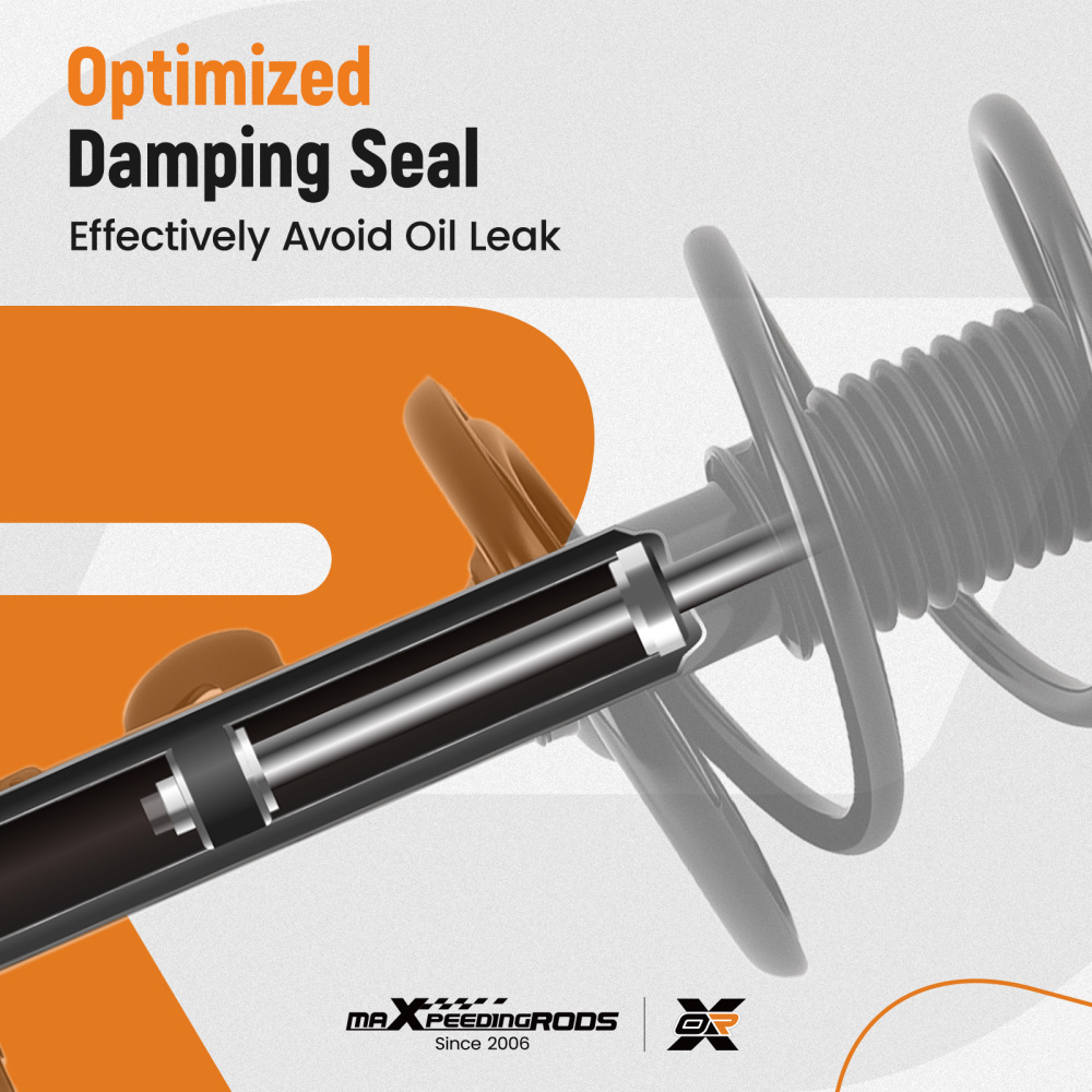 2x Complete Front Struts ShockCoil Springs Assembly compatible for Nissan Quest 11-17