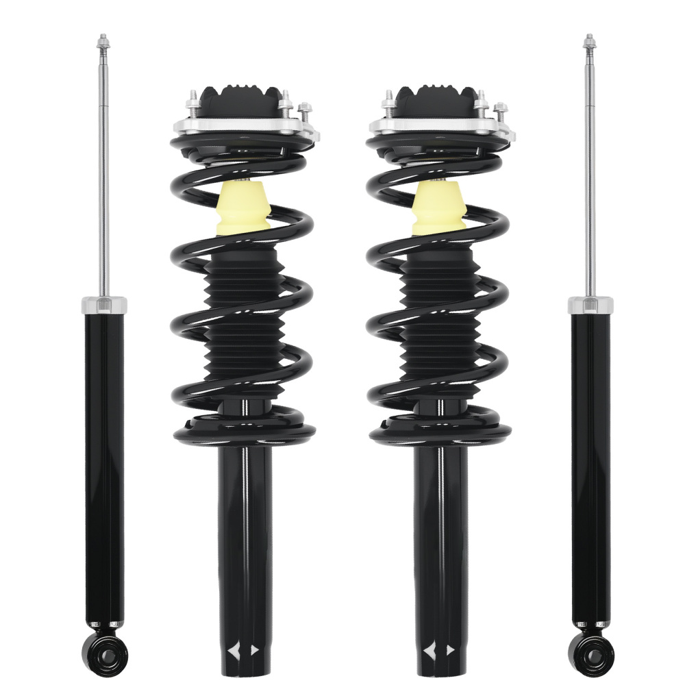 4pcs Suspension Rear Front Struts Assembly compatible for Audi A6 2012-2018 1345892,11430