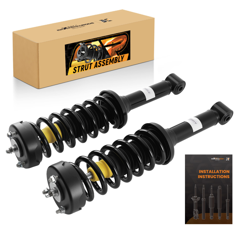 2x Front Pair Quick Complete StrutsCoil Springs compatible for Land Rover LR3 2005-2009