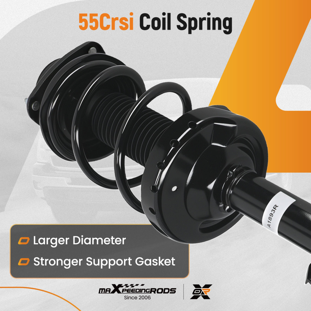 FrontRear Complete StrutsCoil Springs compatible for Subaru Outback 2015-2017 13371