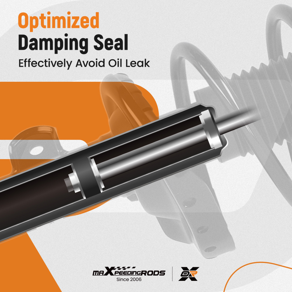 FrontRear Complete StrutsCoil Springs compatible for Subaru Outback 2015-2017 13371