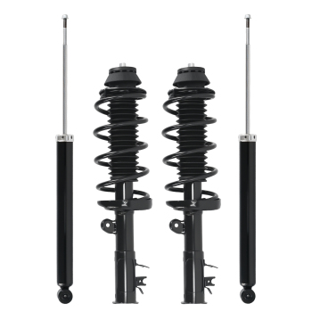 4pcs Suspension Rear Front Struts Assembly compatible for Honda HR-V 2016-2022 compatible for FWD L4 1.8L