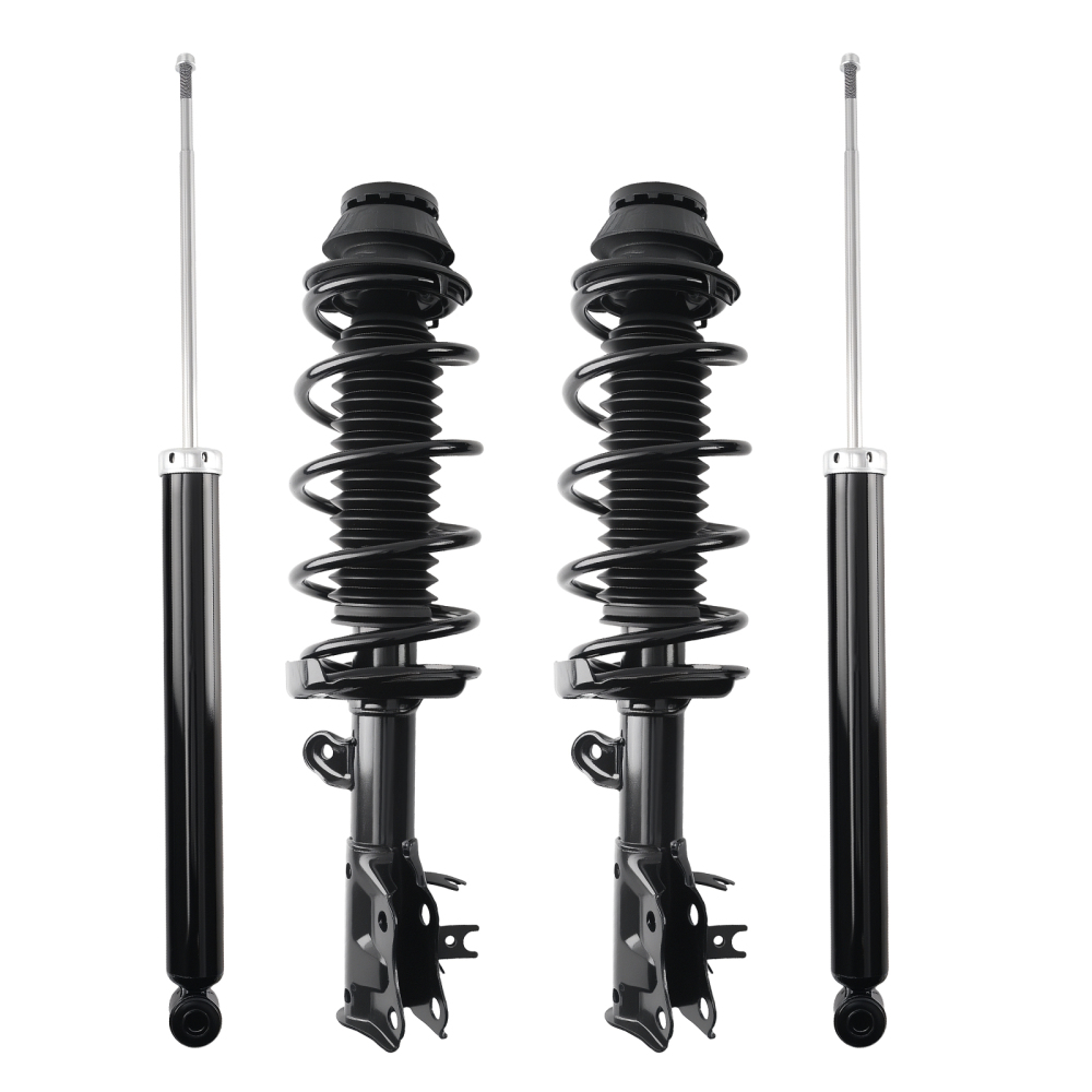 Front Rear Complete Struts w/Coil Springs compatible for Honda HR-V 2016-2022 AWD L4 1.8L